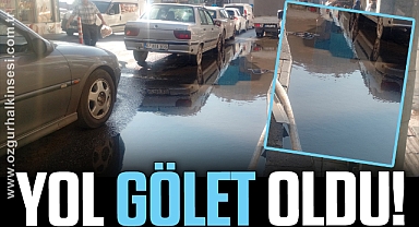 Yol Gölet Oldu!