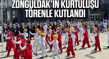 Zonguldak'ın kurtuluşu törenle kutlandı