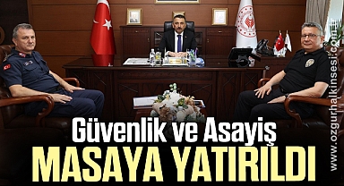 Zonguldak’ta haftalık asayiş ve güvenlik toplantısı yapıldı