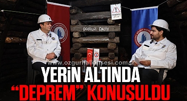 Zonguldak’ta Yerin Altında “Deprem” Konuşuldu
