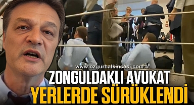 Zonguldaklı Avukat Yerlerde Sürüklendi
