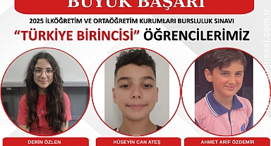 Zonguldaklı öğrenciler bursluluk sınavında Türkiye birincisi oldu