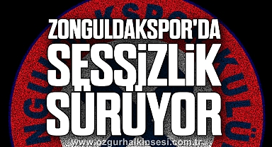 Zonguldakspor'da Sessizlik Sürüyor