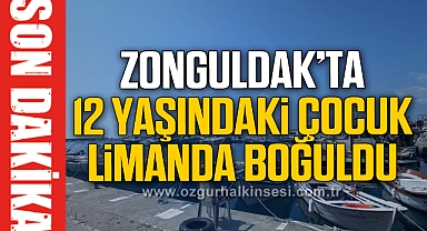 12 Yaşındaki Çocuk Limanda Boğuldu