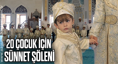 20 Çocuk İçin Sünnet Şöleni