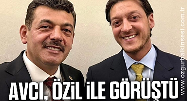 Avcı, Özil İle Görüştü