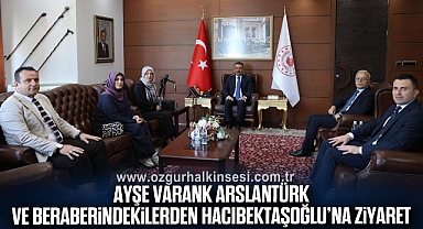 Ayşe Varank Arslantürk ve Beraberindekilerden Hacıbektaşoğlu'na Ziyaret