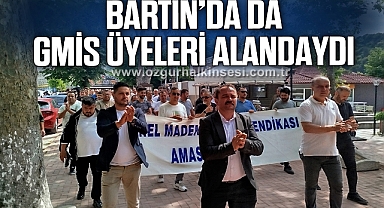 BARTIN’DA DA GMİS ÜYELERİ ALANDAYDI