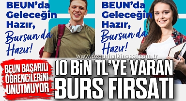 BEUN Başarılı Öğrencilerini Unutmuyor: 10 Bin TL’ye Varan Burs Fırsatı