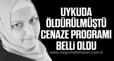 Cinayete kurban giden Özlem Bostancı toprağa veriliyor