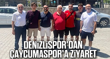 Denizlispor'dan Çaycumaspor'a Ziyaret