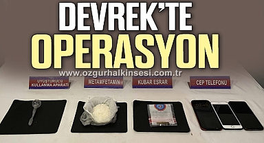 Devrek'te uyuşturucu operasyonu