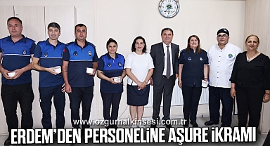 Erdem’den Personeline Aşure İkramı