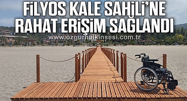 Filyos Kale Sahili’ne Rahat Erişim Sağlandı