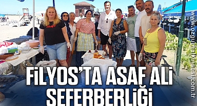 FİLYOS’TA ASAF ALİ SEFERBERLİĞİ