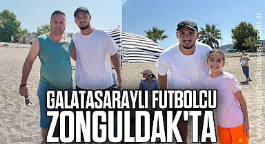 Galatasaraylı Futbolcu Zonguldak'ta