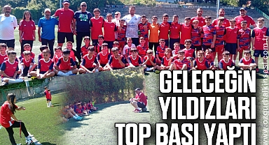 Geleceğin Yıldızları Top başı Yaptı