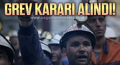 Grev Kararı Alındı