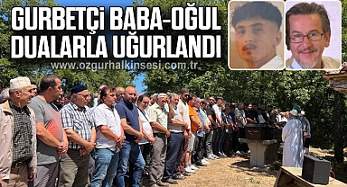 Gurbetçi Baba-Oğul Dualarla Uğurlandı