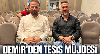 Harun Demir'den Tesis Müjdesi