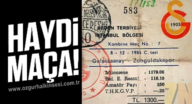 HAYDİ MAÇA!