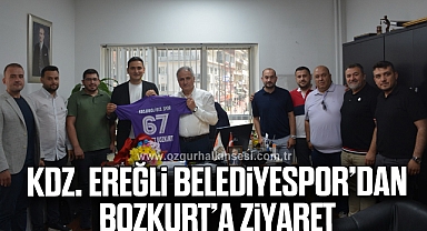 Kdz. Ereğli Belediyespor’dan Bozkurt’a Ziyaret