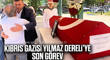 Kıbrıs Gazisi Yılmaz Dereli’ye Son Görev