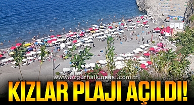 Kızlar Plajı Açıldı!