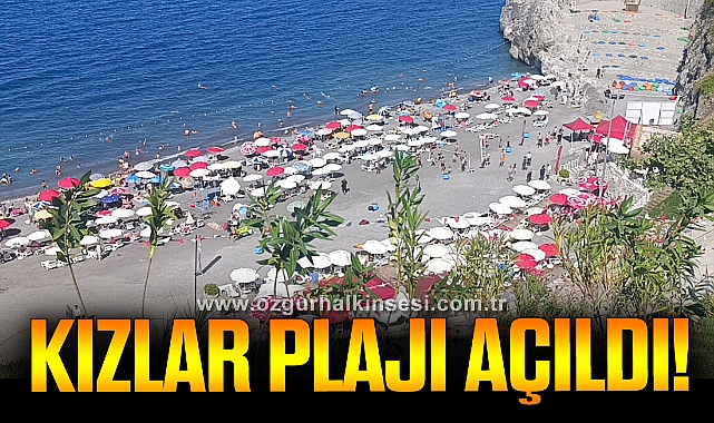 Kızlar Plajı Açıldı!