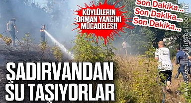 Köylülerin Orman Yangını Mücadelesi!