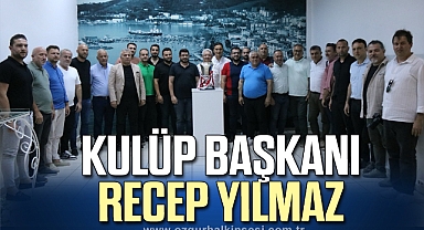 KULÜP BAŞKANI RECEP YILMAZ