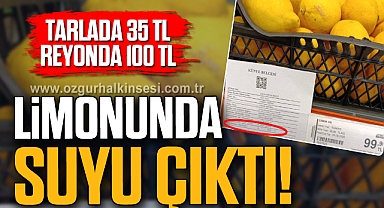 LİMONUNDA SUYU ÇIKTI!