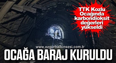 OCAĞA BARAJ KURULDU