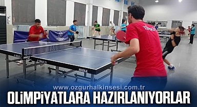 Olimpiyatlara Hazırlanıyorlar