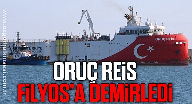 Oruç Reis Sismik Araştırma Gemisi, Filyos Limanı'na demirledi
