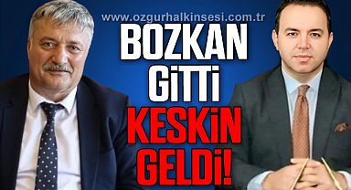 Osman Bozkan gitti... Uygar Keskin geldi!