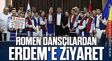 Romen Dansçılardan Erdem'e ziyaret