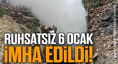 Ruhsatsız 6 Ocak İmha Edildi!