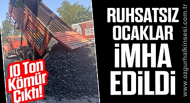 Ruhsatsız Ocaklar İmha Edildi