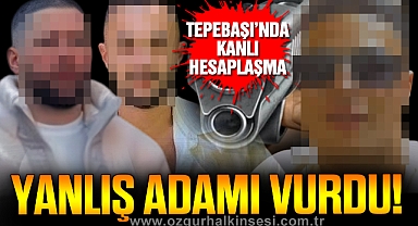 Tepebaşı'nda kanlı hesaplaşma... YANLIŞ ADAMI VURDU!