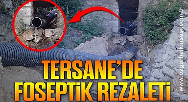 TERSANE’DE FOSEPTİK REZALETİ