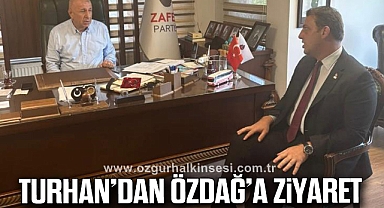 TURHAN’DAN ÖZDAĞ’A ZİYARET