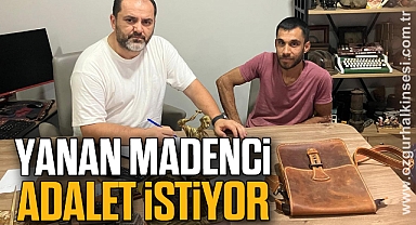 YANAN MADENCİ ADALET İSTİYOR