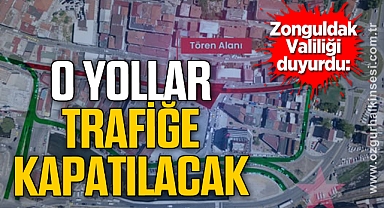 Yarın Zonguldak'ta Bazı Yollar Trafiğe Kapatılacak
