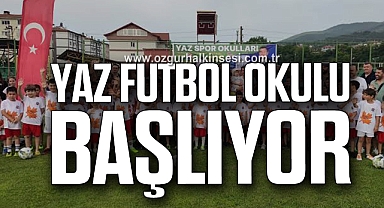 Yaz Futbol Okulu Başlıyor