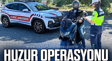 Zonguldak’ta jandarma ve emniyetten ortak huzur operasyonu