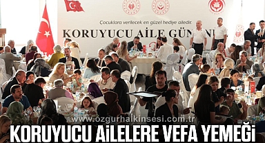 Zonguldak’ta Koruyucu Ailelere Vefa Yemeği