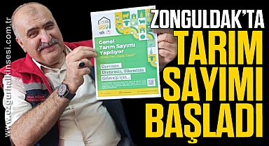 Zonguldak’ta tarım sayımı başladı