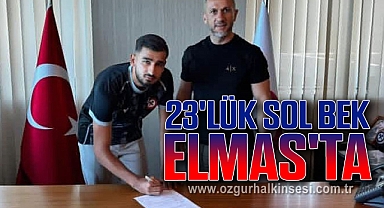 23'LÜK SOL BEK ELMAS'TA