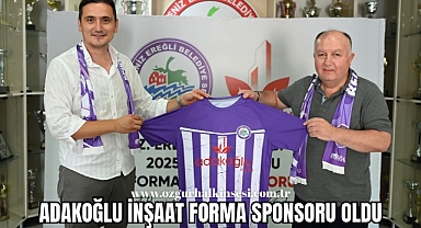 ADAKOĞLU İNŞAAT FORMA SPONSORU OLDU